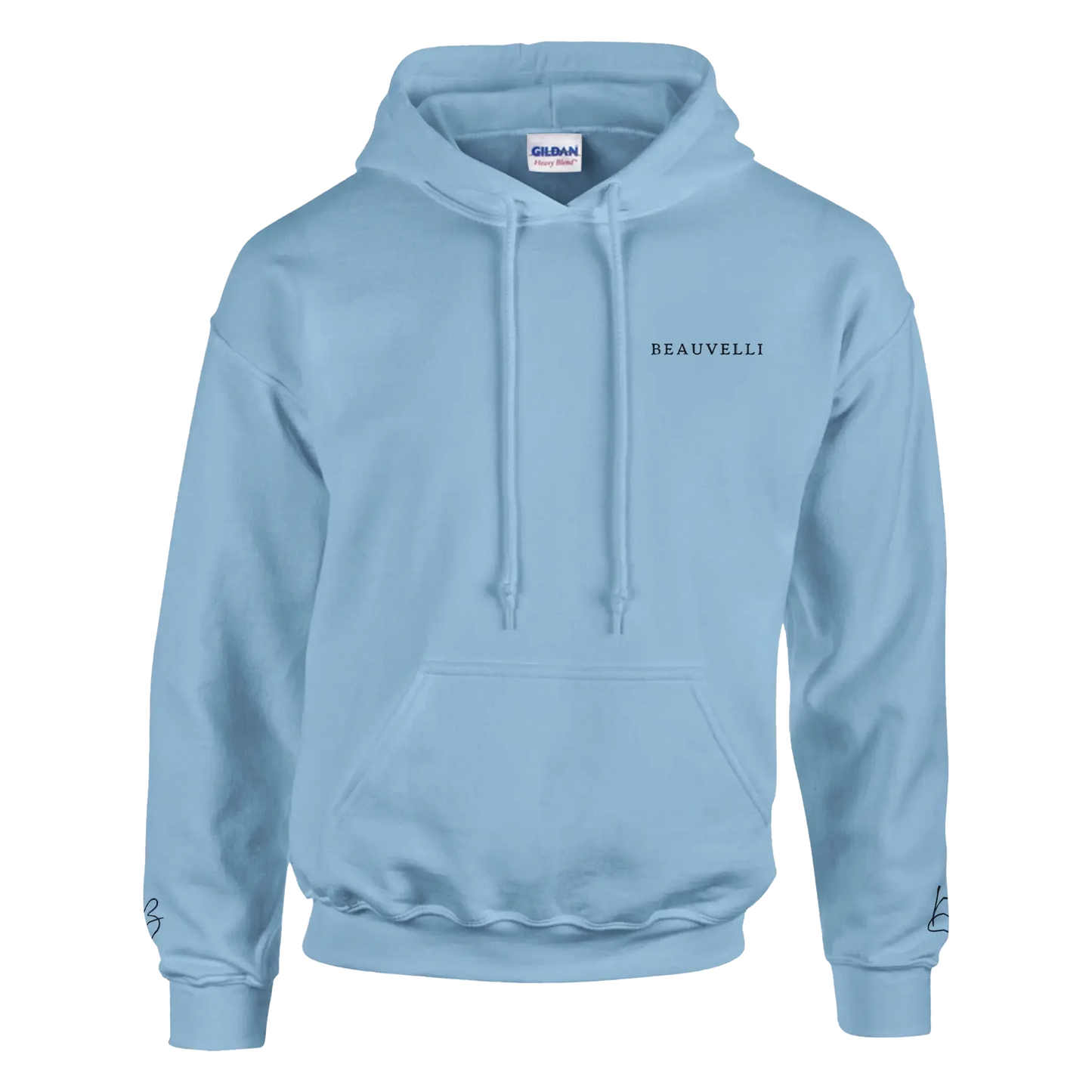Hoodie Clair Premium Front Simple - Beauvelli