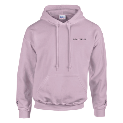 Hoodie Clair Premium Front Simple Rose