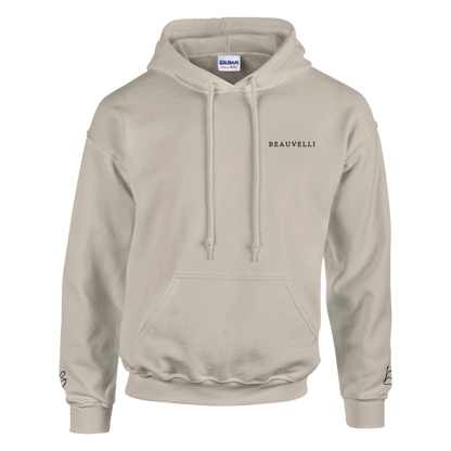 Hoodie Clair Premium Front Simple Sable