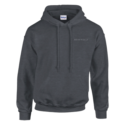 Hoodie Foncé Premium Front Simple - Beauvelli