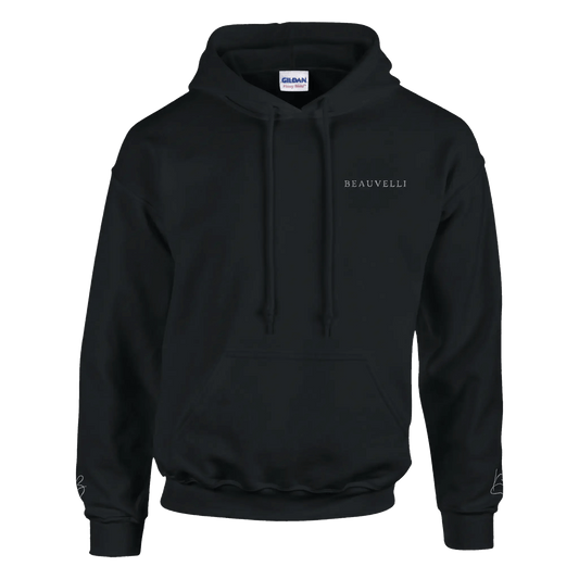 Hoodie Foncé Premium Front Simple - Beauvelli