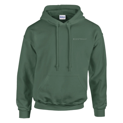 Hoodie Foncé Premium Front Simple - Beauvelli