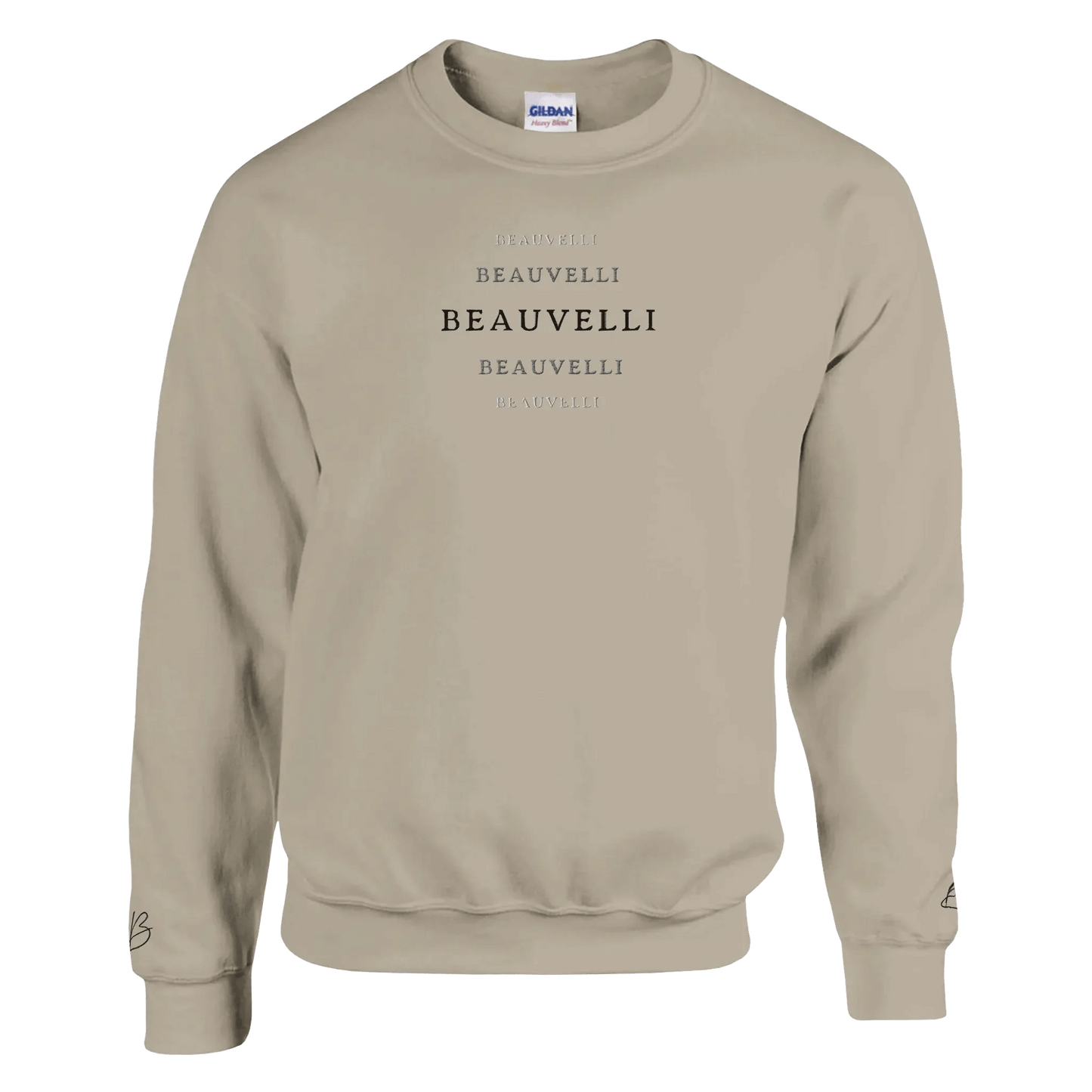 Sweat Clair Premium Front Dégradé Beauvelli - Beauvelli