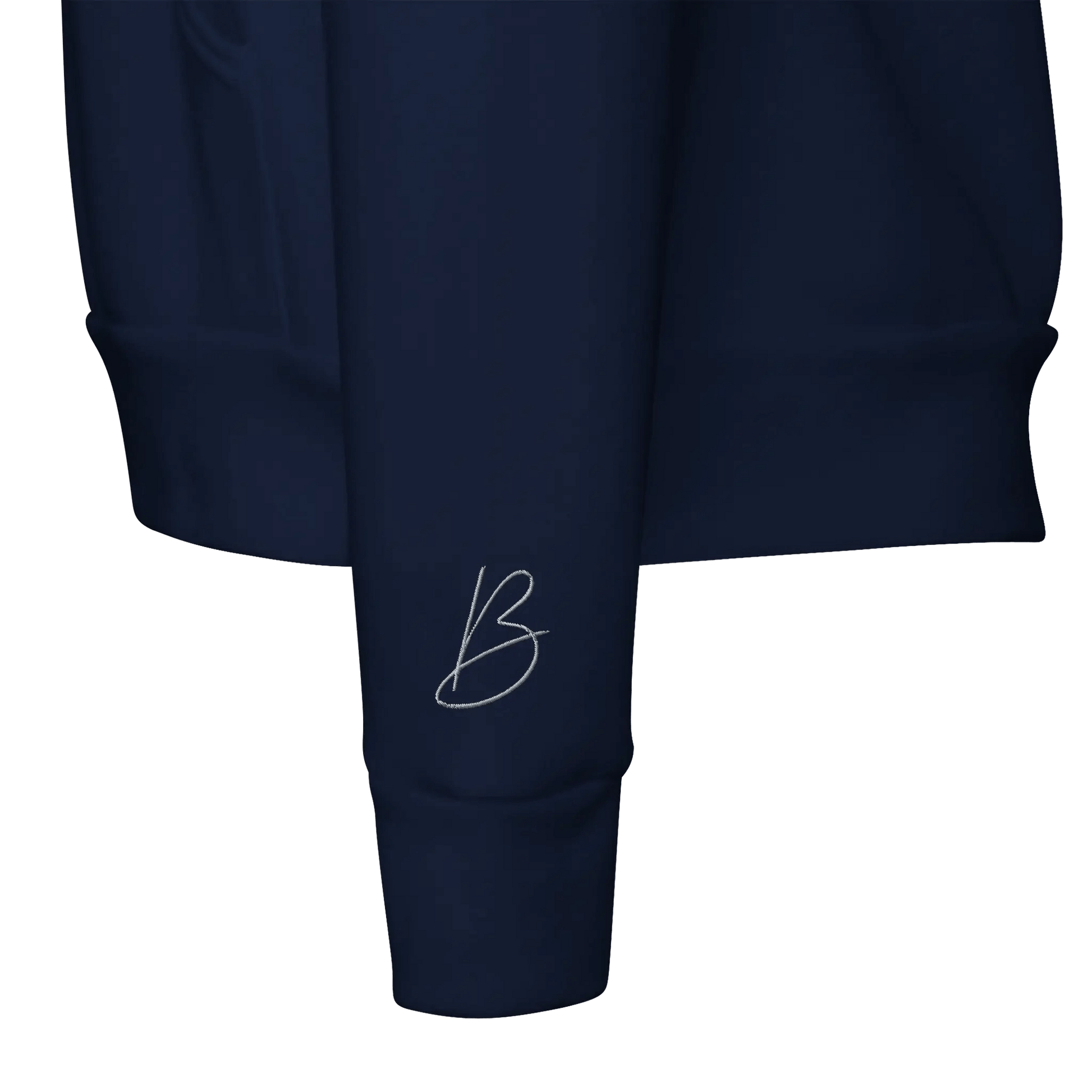Hoodie Foncé Premium Front Simple - Beauvelli