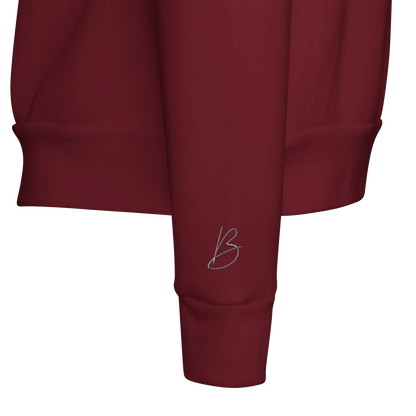 beauvelli_hoodie_bordeaux_manche_brode_D