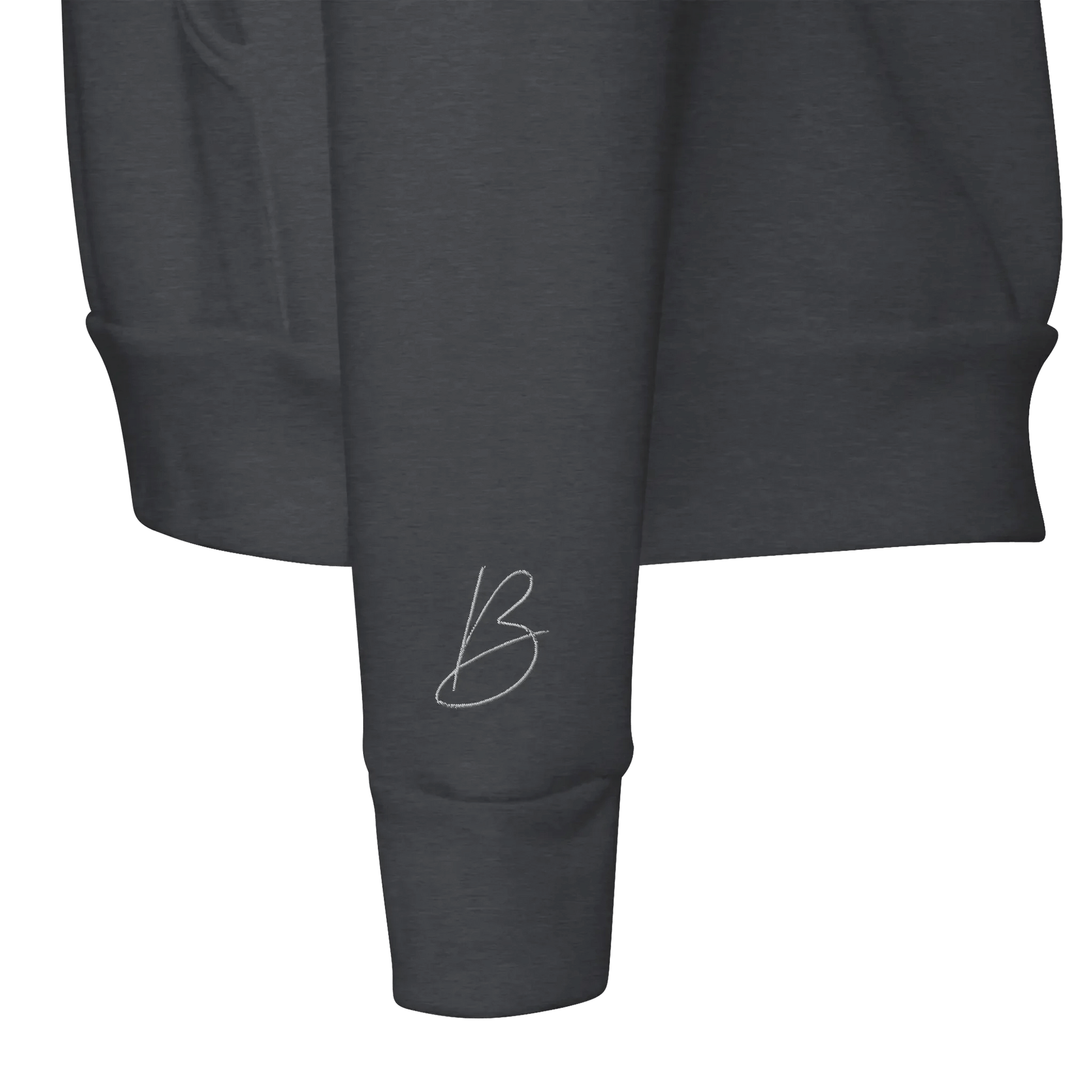 Hoodie Foncé Premium Front Simple - Beauvelli