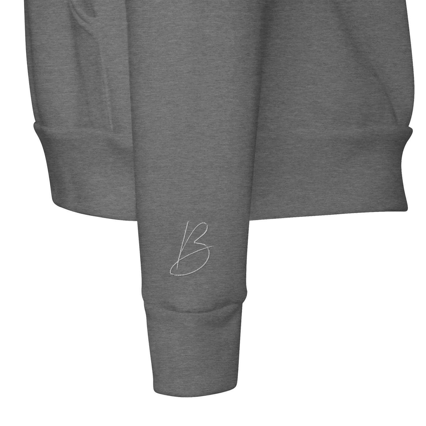 Hoodie Foncé Premium Front Simple - Beauvelli