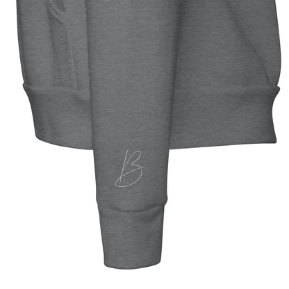Hoodie Foncé Premium Front Simple - Beauvelli