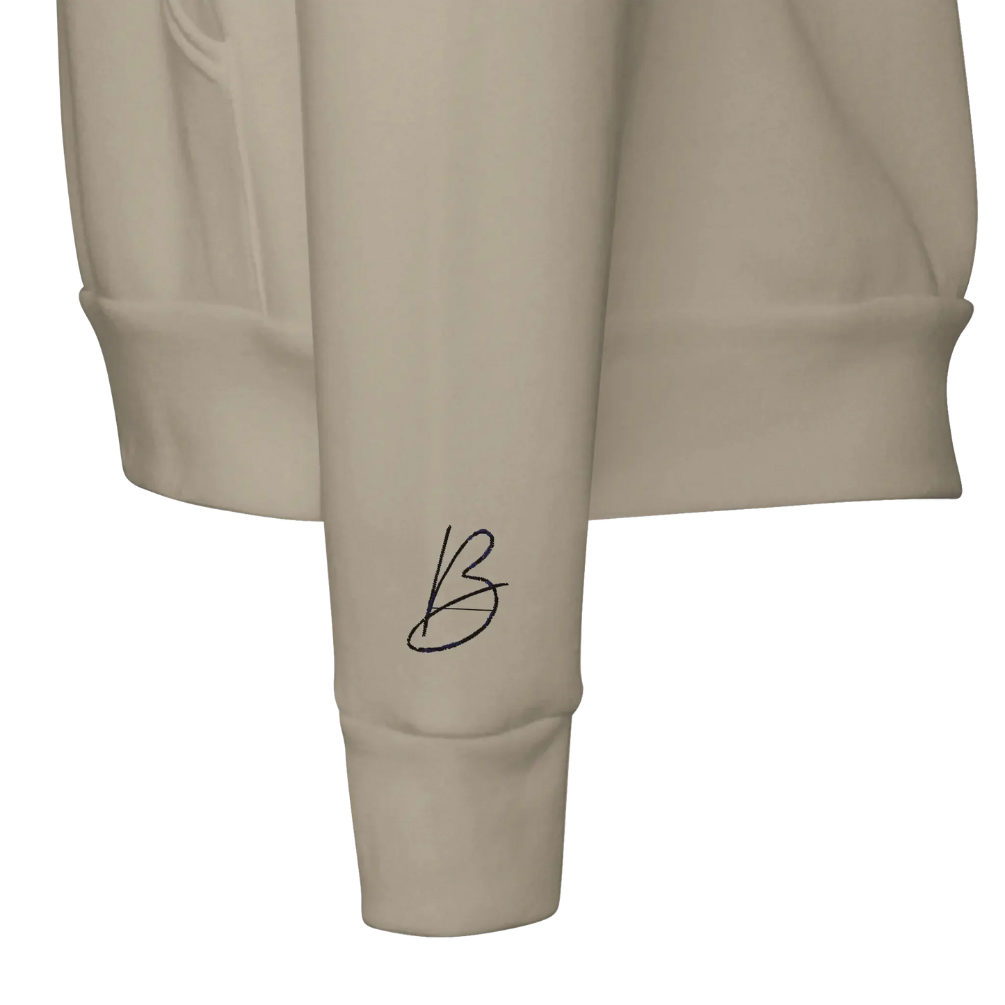 Hoodie Clair Premium Front Simple - Beauvelli