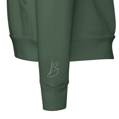 Hoodie Foncé Premium Front Simple - Beauvelli
